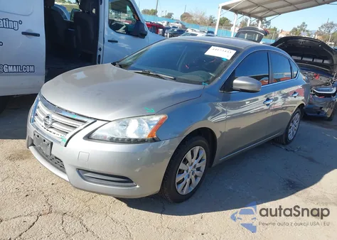 2014 Nissan Sentra Sv z USA, uszkodzony, nr VIN 3N1AB7AP3EY220171